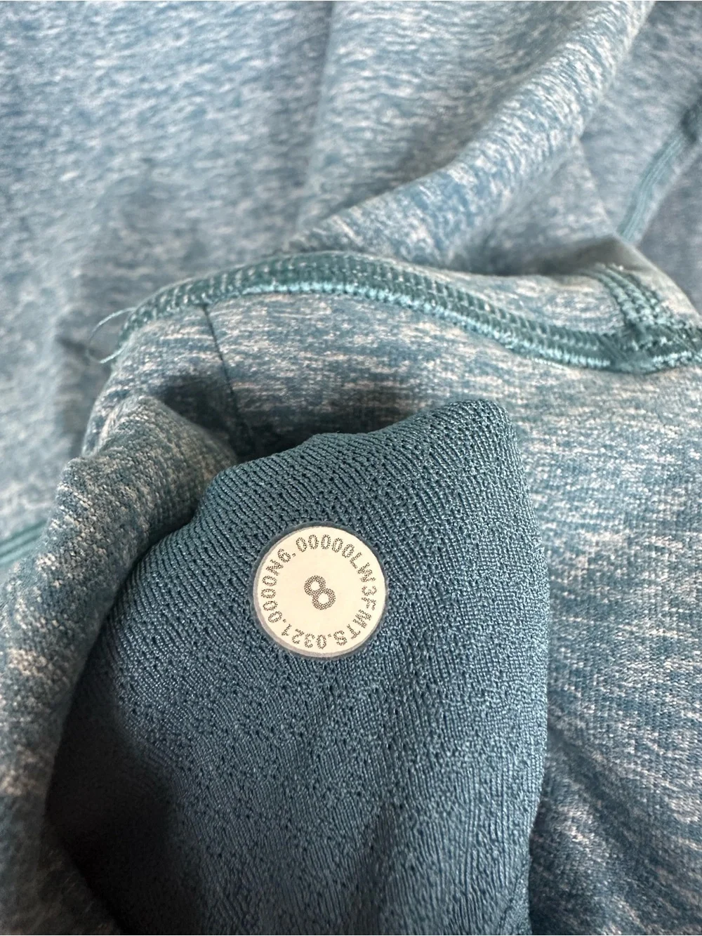 Lululemon Ready to Rulu Pullover in Heathered Capture Blue